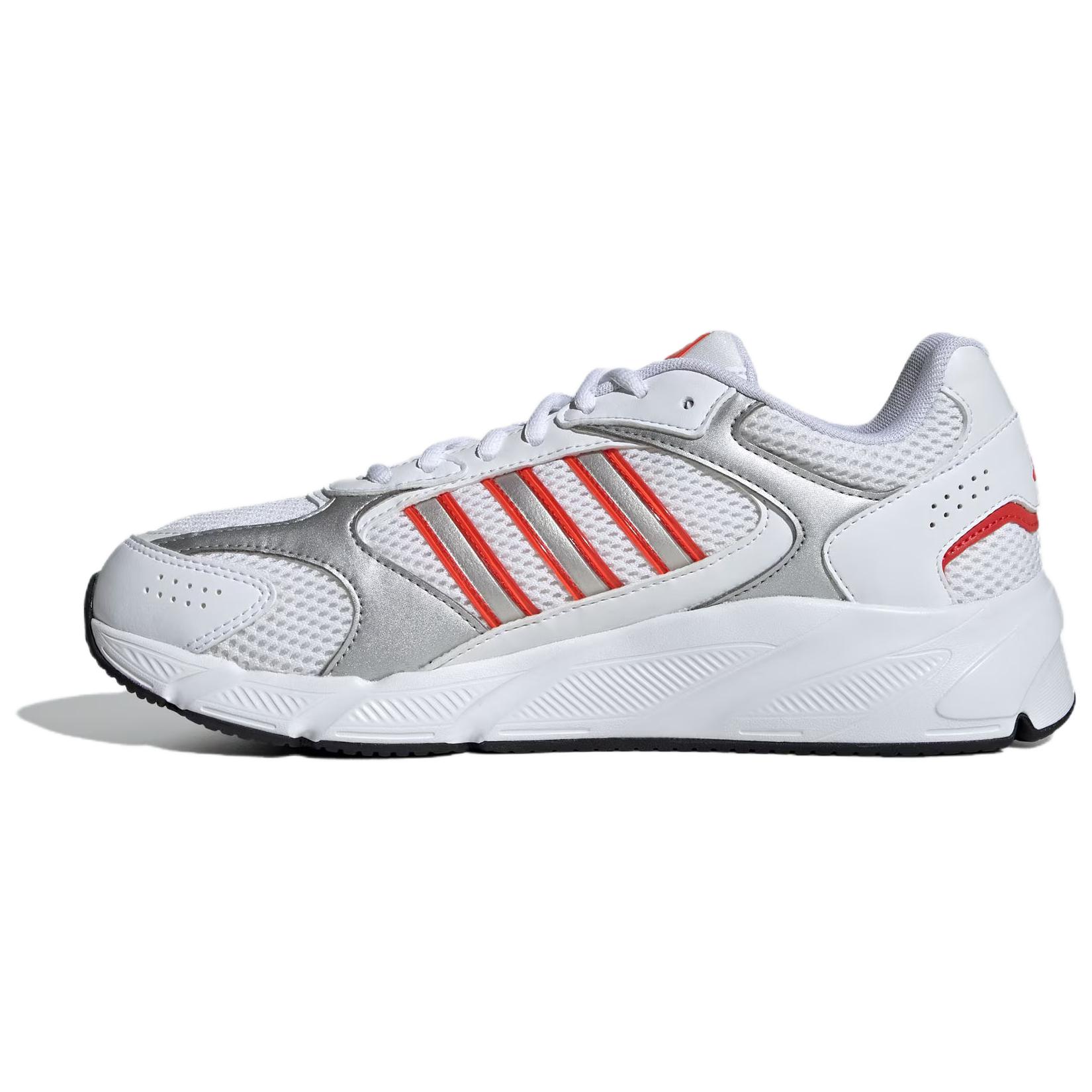 adidas CRAZYCHAOS 2000 White Silver Comfortable Cushioning Running Shoes IH0303