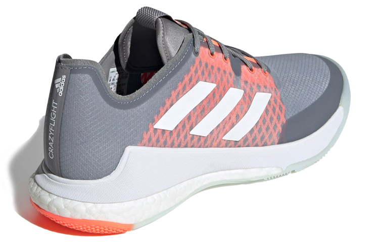 Shop adidas Crazyflight ''Grijs Signal Coral'' EG2343