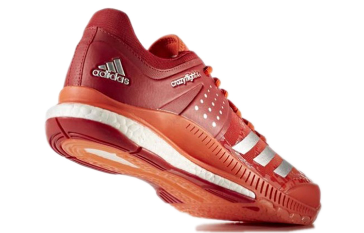 Shop adidas Crazyflight ''Rode Low-Top Volleybalschoenen'' BY2585