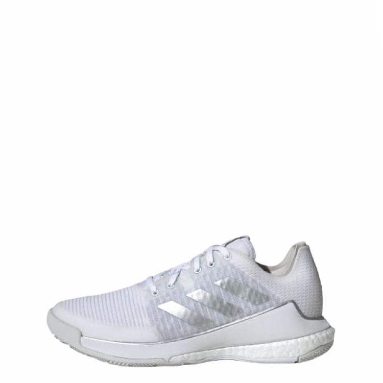 (Women) adidas Crazyflight Low-Top Training Shoes White Casual Sneakers IG3970
