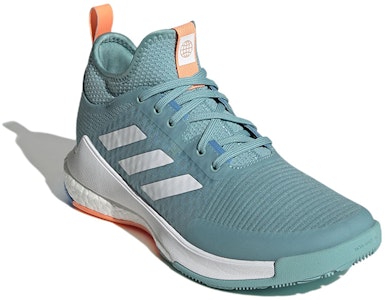 adidas Crazyflight Mid 'Pulse Blue' Biru Padu GX1259 Lookbook adidas Crazyflight Mid 'Pulse Blue' Biru Padu GX1259