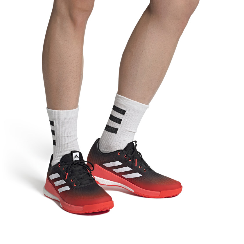 Sizing adidas Crazyflight Volleybalschoenen ''Rood Zwart'' FZ4674