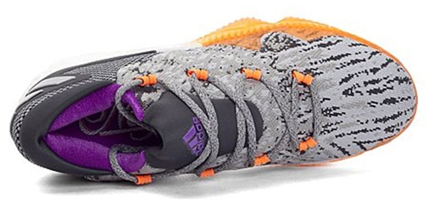adidas Crazylight Boost Low 2016 Pk 'Grey Orange' BB8384 Lookbook adidas Crazylight Boost Low 2016 Pk 'Grey Orange' BB8384