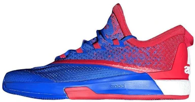 Details for adidas Crazylight Boost 2.5 Low 'Blue Red' AQ8104