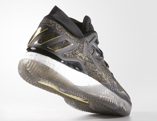 adidas Crazylight Boost Low 2016 'Black Gold' B39061 Lookbook adidas Crazylight Boost Low 2016 'Black Gold' B39061