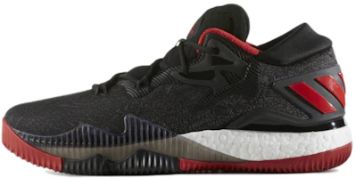 adidas Crazylight Boost Low 2016 'Core Black Scarlet' AQ8279 adidas Crazylight Boost Low 2016 'Core Black Scarlet' AQ8279