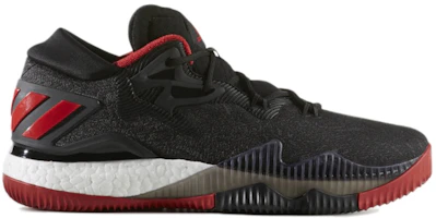 Order adidas Crazylight Boost Low 2016 'Core Black Scarlet' AQ8279