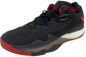 Lookbook adidas Crazylight Boost Low 2016 'Core Black Scarlet' AQ8279