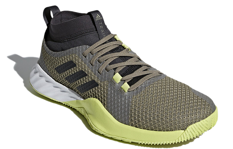 Lookbook 阿迪达斯Crazytrain Pro 3跑鞋 灰/黄 CG3473