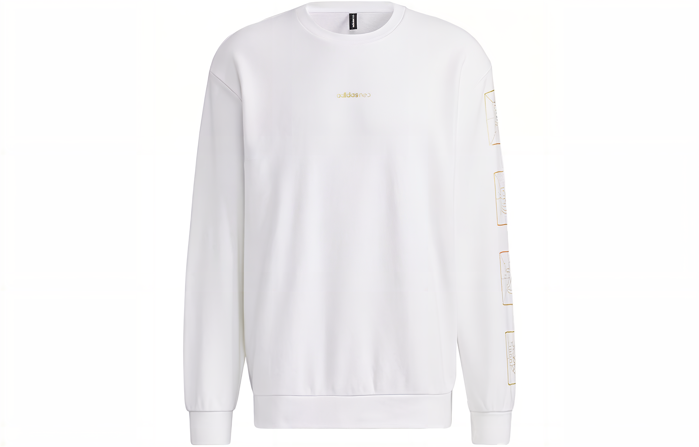 adidas Crewneck Casual Sweatshirt White Color GP4827