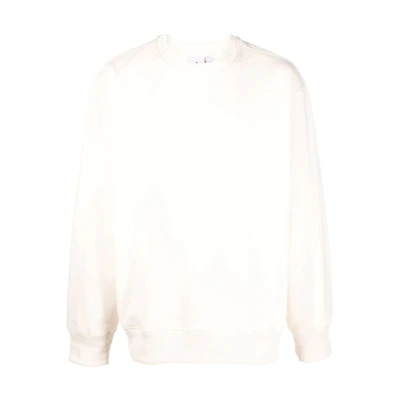 adidas Crewneck Long-Sleeve Sweatshirt Off-White HK0305