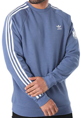 adidas Crewneck Pullover Sweatshirt Biru Navy GN3556 Purchase adidas Crewneck Pullover Sweatshirt Biru Navy GN3556