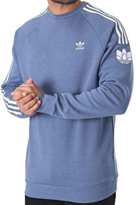 adidas Crewneck Pullover Sweatshirt Biru Navy GN3556 Details for adidas Crewneck Pullover Sweatshirt Biru Navy GN3556
