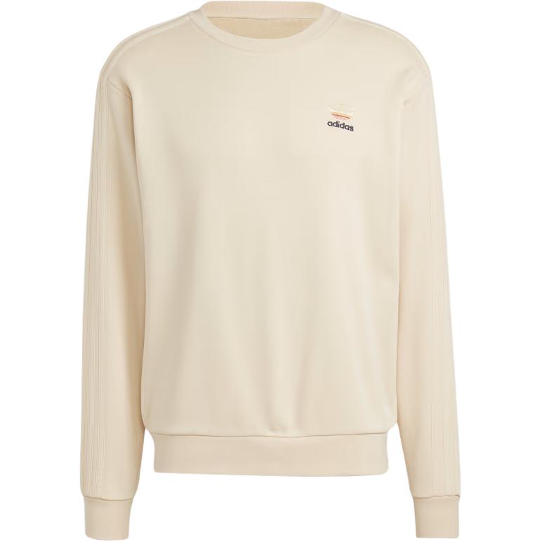 adidas Crewneck Pullover Sweatshirt Sand Brown IC8862