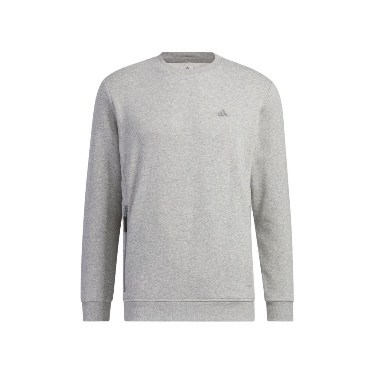 adidas Crewneck Side-Zip Long Sleeve Sweatshirt Japan Edition Grey () IA2608-JAPAN