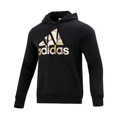 adidas Csmo HD Logo Drawstring Hoodie Black GV2126