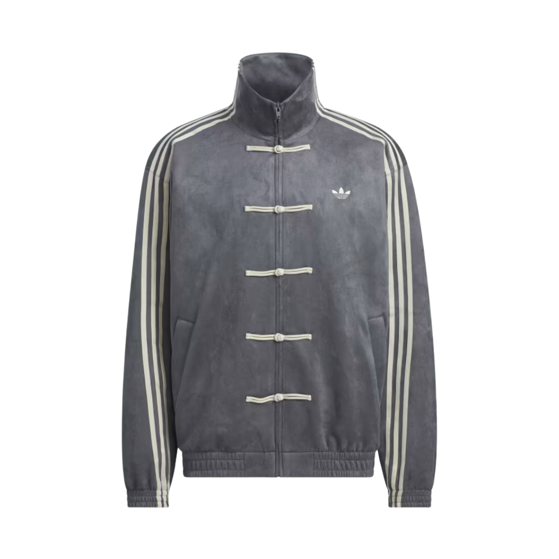 adidas CTT Chinese Track Top 3.1 Gender Neutral Jacket (Asia Sizing) Dark Grey