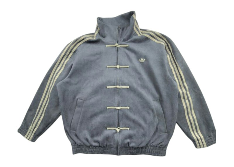 adidas CTT Chinese Track Top 3.1 Gender Neutral Jacket (Asia Sizing) Dark Grey