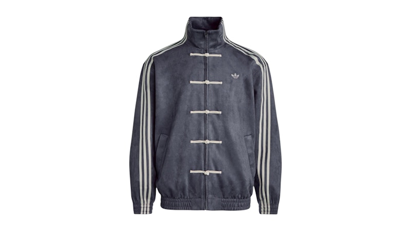 adidas CTT Chinese Track Top 3.1 Gender Neutral Jacket (Asia Sizing) Dark Grey