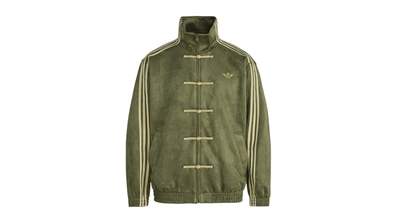 adidas CTT Chinese Track Top 3.1 Gender Neutral Jacket (Asia Sizing) Olive