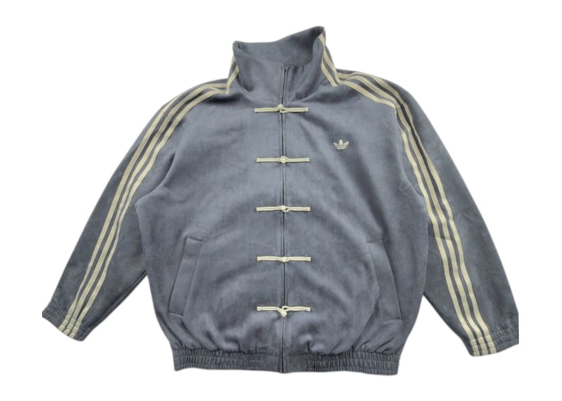 adidas CTT Chinese Track Top 3.1 Gender Neutral Jacket (Asia Sizing) Dark Grey