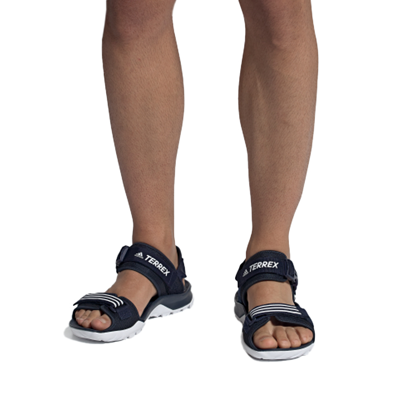 Sizing adidas Cyprex Ultra Sandal Dlx ''Blauw Wit'' EF0017