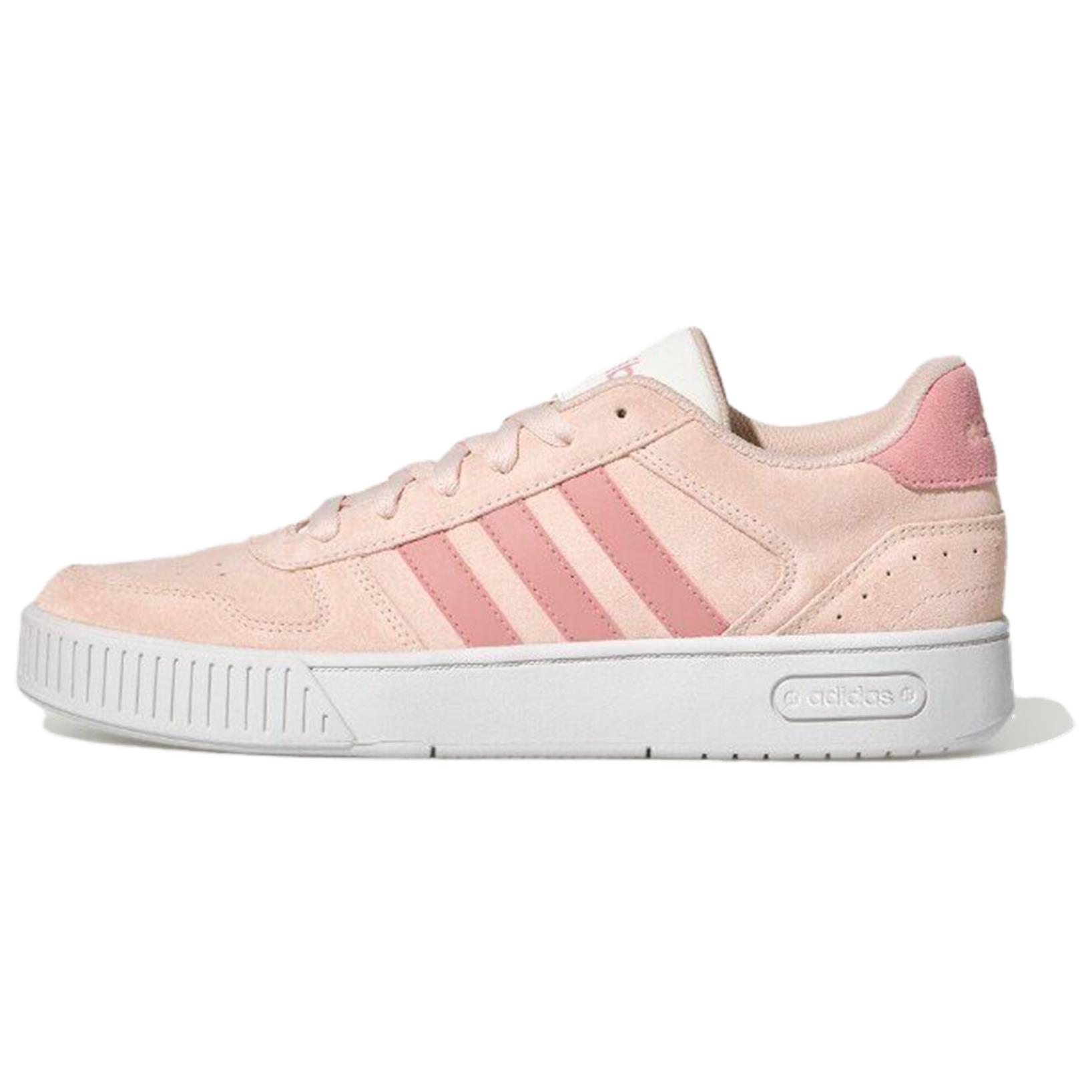 adidas D-Pad Classic Pink Low-Top Basketball-Inspired Casual Sneakers . KH8222