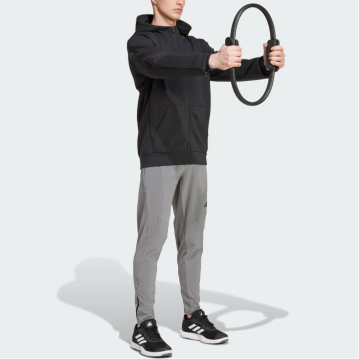 adidas D4T Black Training Sports Hooded Jacket IY1131 圖 3