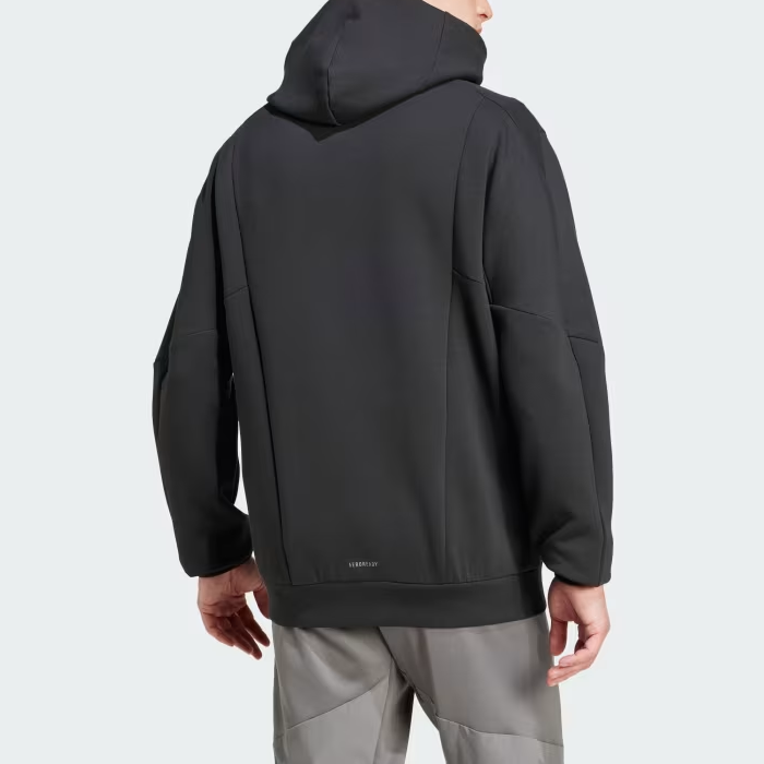 adidas D4T Black Training Sports Hooded Jacket IY1131 圖 4