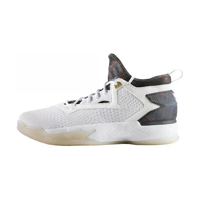 adidas D Lillard 2.0 Primeknit 'White Multi-Color'