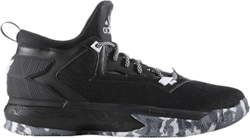 adidas D Lillard 2 'Black White Grey' B42383 adidas D Lillard 2 'Black White Grey' B42383