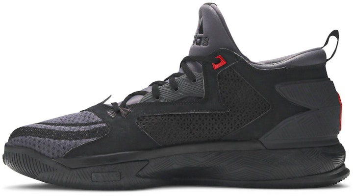 adidas D Lillard 2 'Hitam Teras Merah Menyala' B42355 Lookbook adidas D Lillard 2 'Hitam Teras Merah Menyala' B42355