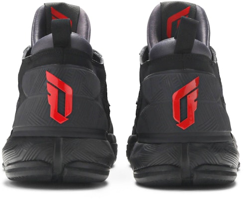 adidas D Lillard 2 'Hitam Teras Merah Menyala' B42355 Details for adidas D Lillard 2 'Hitam Teras Merah Menyala' B42355