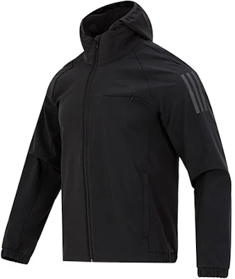 adidas D Lillard 4 Monochrome Hoodie Jaket Hitam Casual HP1414 Buy adidas D Lillard 4 Monochrome Hoodie Jaket Hitam Casual HP1414