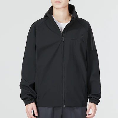adidas D Lillard 4 Monochrome Hoodie Jaket Hitam Casual HP1414 Shop adidas D Lillard 4 Monochrome Hoodie Jaket Hitam Casual HP1414