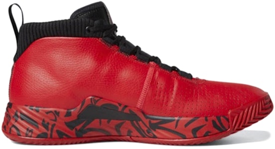 adidas Dame 5 Mid Tops Merah Besar EE4046 Order adidas Dame 5 Mid Tops Merah Besar EE4046