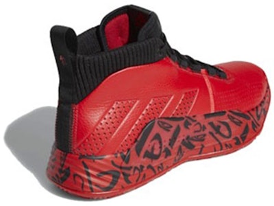 adidas Dame 5 Mid Tops Merah Besar EE4046 Lookbook adidas Dame 5 Mid Tops Merah Besar EE4046