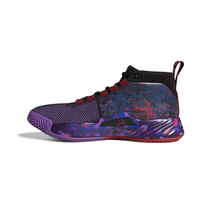 adidas Dame 5 Lillard Basketball 'Cblack Cburgu Scarle'
