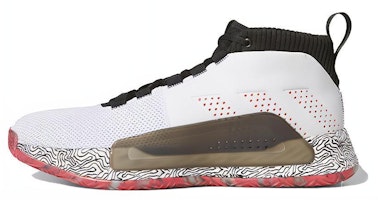 adidas D lillard 5 'White Black Red' EE4053 adidas D lillard 5 'White Black Red' EE4053