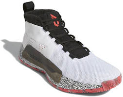 Order adidas D Lillard 5 ''Blanc Noir Rouge'' EE4053