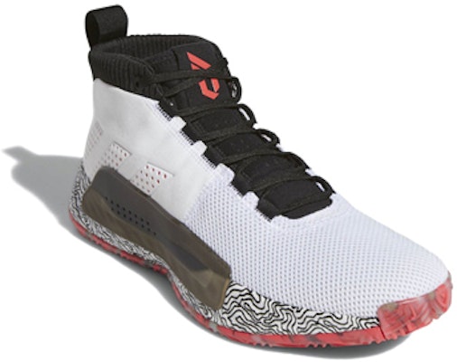 adidas D Lillard 5 'Putih Hitam Merah' EE4053 Order adidas D Lillard 5 'Putih Hitam Merah' EE4053