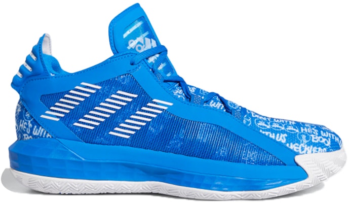adidas Dame 6 'Glow Blue' Biru Menyala EH2441 Order adidas Dame 6 'Glow Blue' Biru Menyala EH2441
