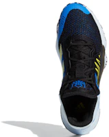 Shop adidas D.O.N. Issue #1 Gca 米切爾 抗滑耐磨輕便 低筒 真戰籃球鞋 男款 黑藍