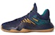 adidas D.O.N. Issue #1 GCA 'Biru Navy Hijau Kuning' FV5596