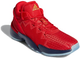 adidas D.O.N. Issue #2 蜘蛛人 中筒 籃球鞋 男款 紅藍 Lookbook adidas D.O.N. Issue #2 蜘蛛人 中筒 籃球鞋 男款 紅藍