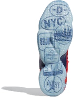 adidas D.O.N. Issue #2 蜘蛛人 中筒 籃球鞋 男款 紅藍 Details for adidas D.O.N. Issue #2 蜘蛛人 中筒 籃球鞋 男款 紅藍