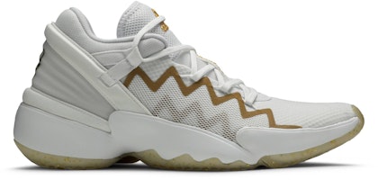 adidas D.O.N. Issue #2 'White Gold Metallic' FX9431 adidas D.O.N. Issue #2 'White Gold Metallic' FX9431