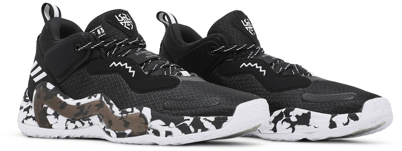 adidas D.O.N. Issue #3 TB 耐磨防滑實戰籃球鞋 黑白 Cheap adidas D.O.N. Issue #3 TB 耐磨防滑實戰籃球鞋 黑白