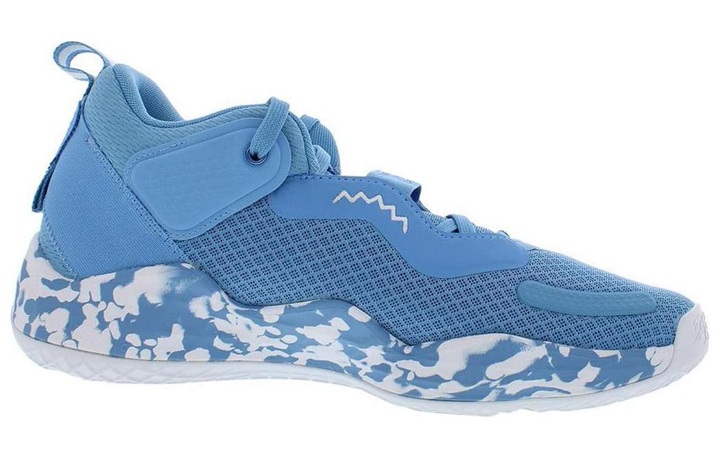 Order adidas D.O.N. Issue #3 圓頭 減震耐磨 低幫 籃球鞋 男款 天藍色