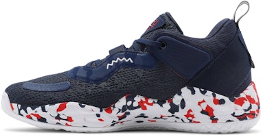 아디다스 D.O.N. 이슈 #3 'USA' (애국심) 농구화 GW2945 Lookbook 아디다스 D.O.N. 이슈 #3 'USA' (애국심) 농구화 GW2945